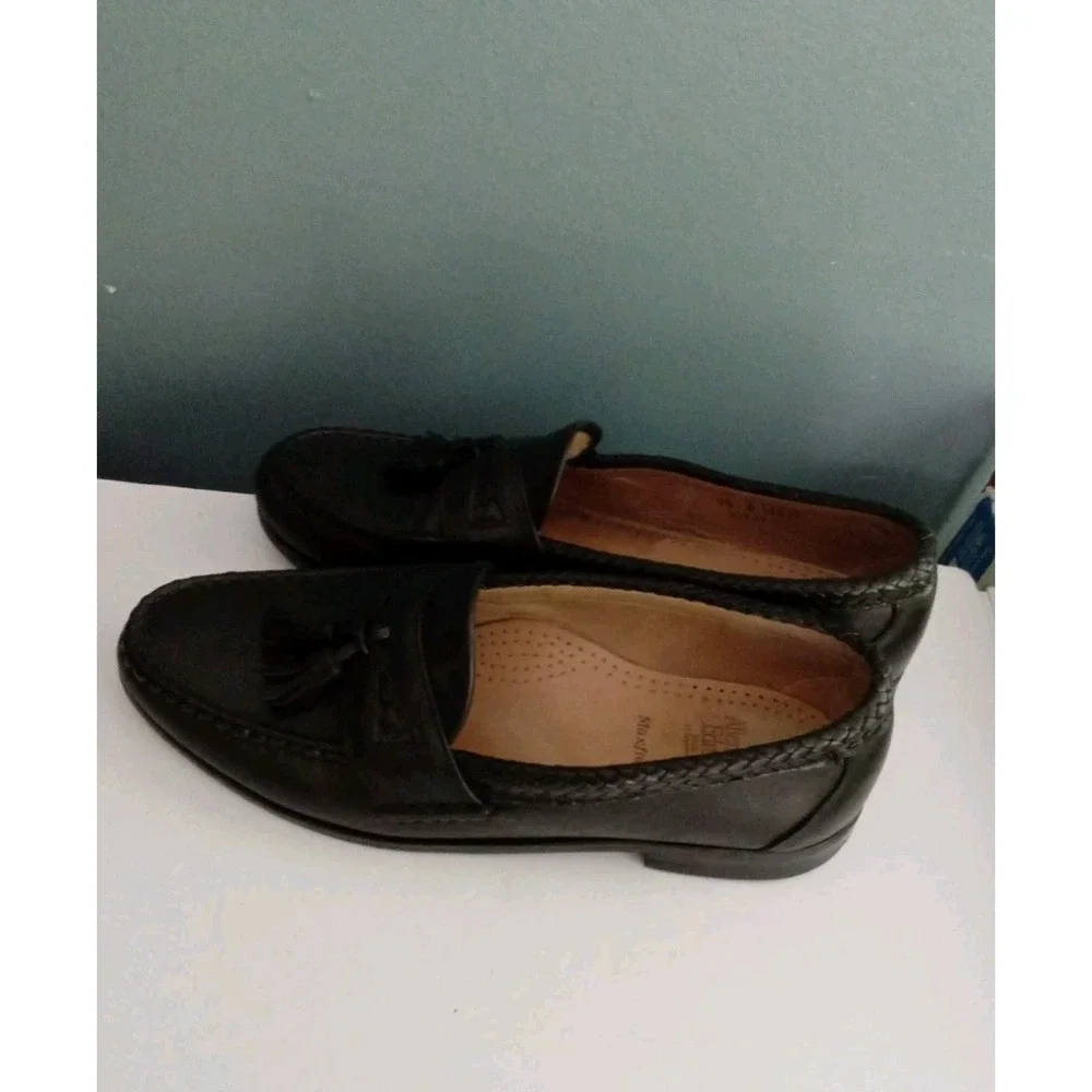 Allen‎ Edmonds Maxfield Tassel Loafers Leather Dress Shoes Black